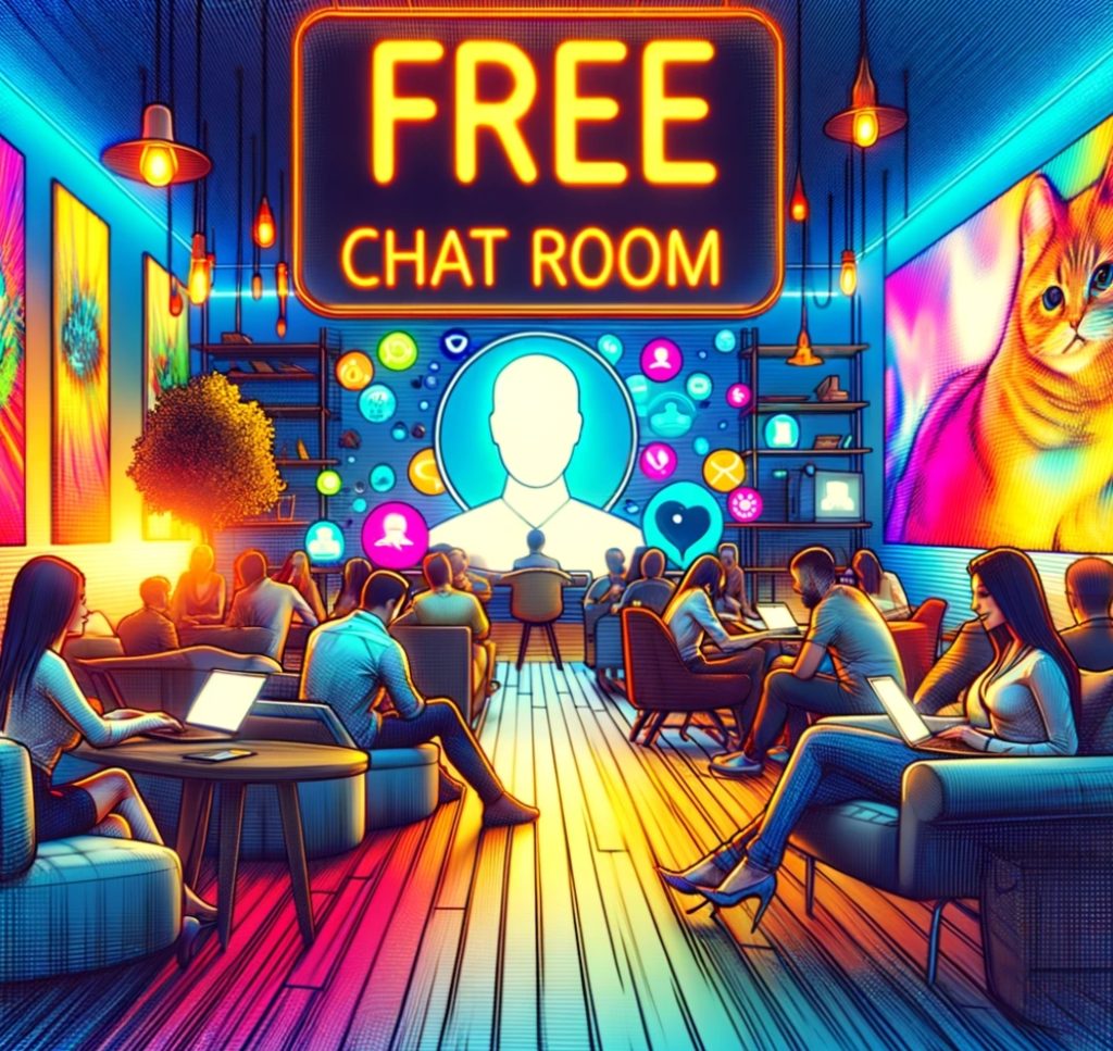 Relaxed and Social Atmosphere of a Free Chat Room